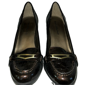 Bandolino: Heeled Loafers: Size 8.5